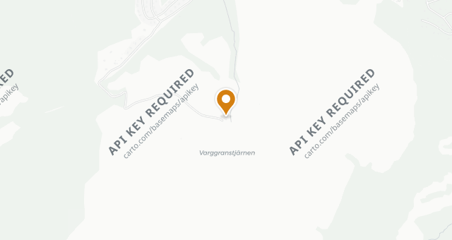 Map showing Varggransstugan