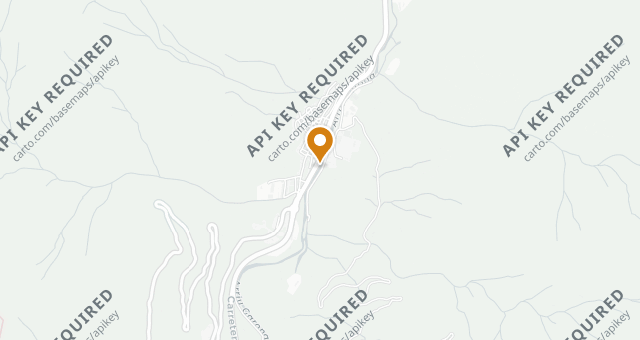 Map showing El Portalet