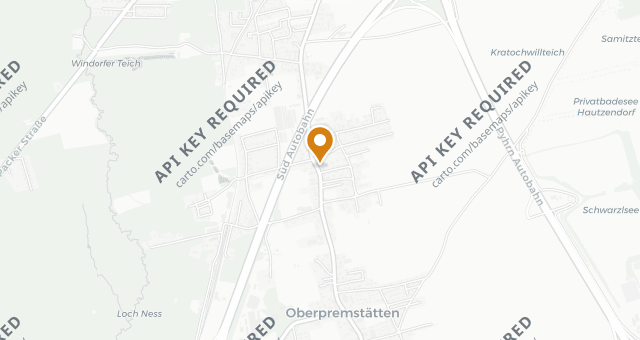 Map showing Restaurant Kupferdachl