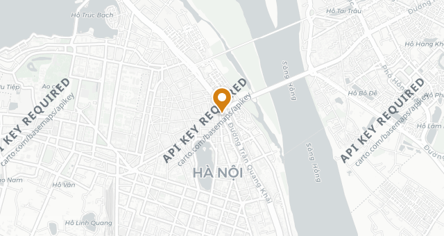 Map showing Bun Cha Ta (Nguyen Huu Huan Street)