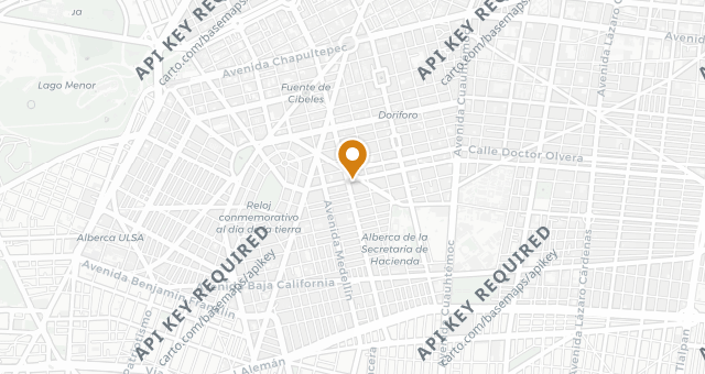 Map showing Galanga Thai House