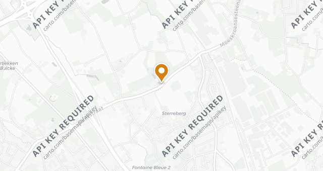 Map showing La Cravache