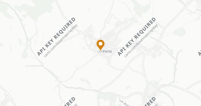 Map showing Auberge de la Croix d'Or - Bistro