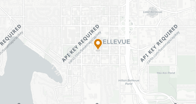 Map showing Seastar Restaurant & Raw Bar