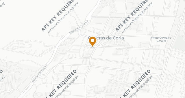 Map showing La Vida