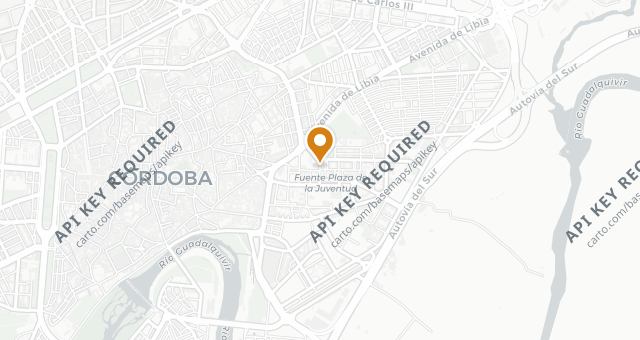 Map showing Choco