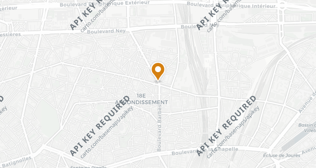 Map showing La Grappe d'Or