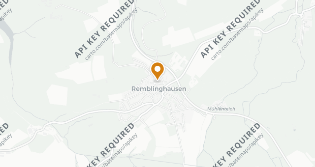 Map showing Landhotel Donner