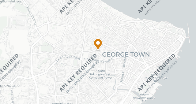 Map showing Siam Road Char Koay Teow