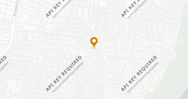 Map showing Cafe Roze
