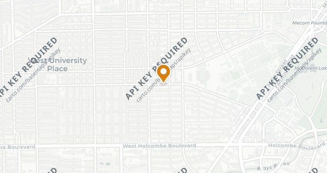 Map showing El Meson