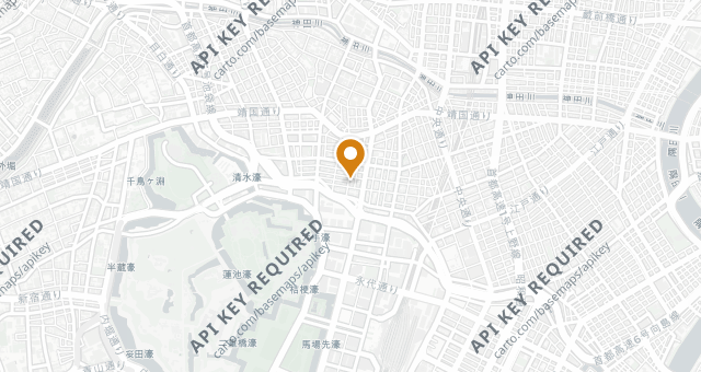 Map showing Kandanishikicho Sushi Takaharu