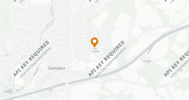 Map showing Hof Grothues-Potthoff - Hasenklee