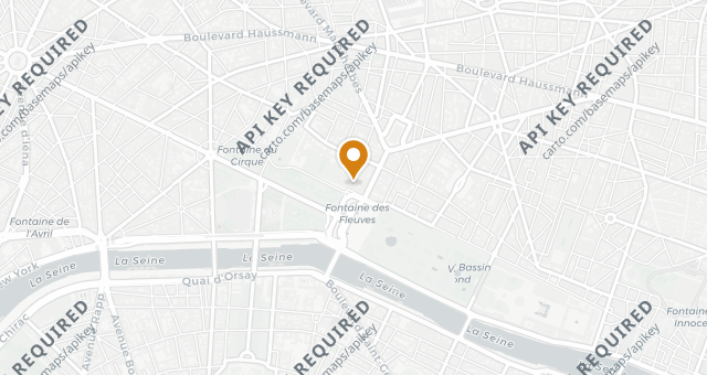 Map showing Nonos par Paul Pairet