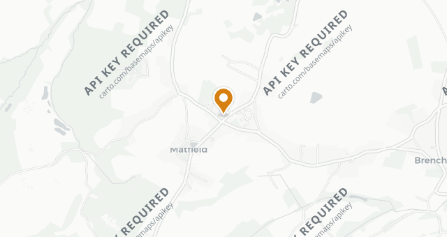 Map showing The Poet at Matfield