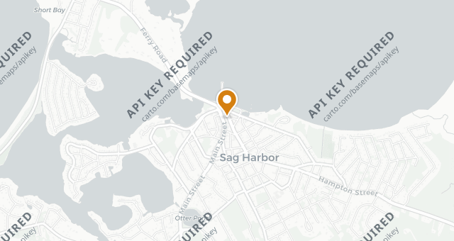 Map showing The American Hotel