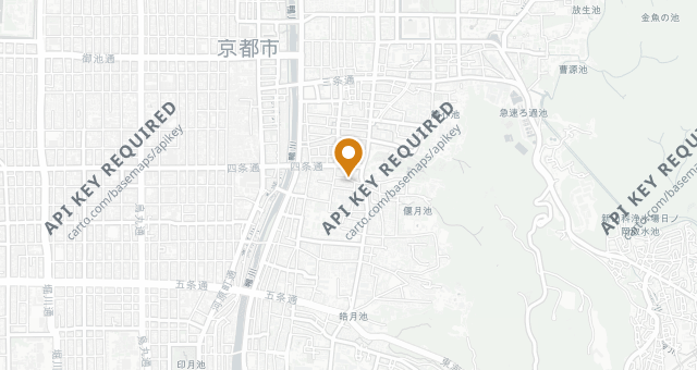 Map showing Gion Maruyama