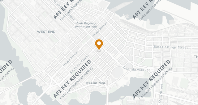 Map showing Café Medina