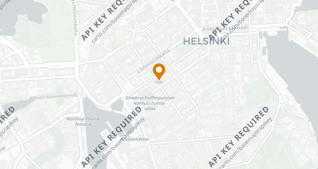 Map showing Inari