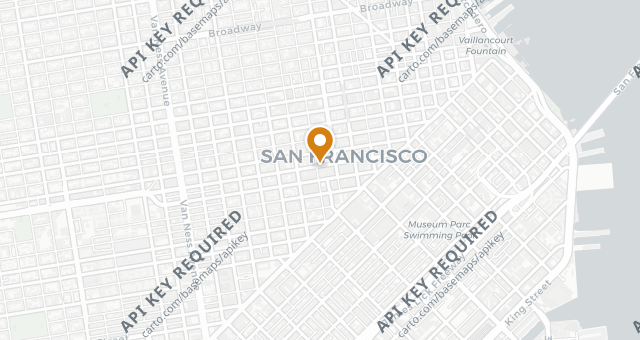 Map showing Mastro's Steakhouse