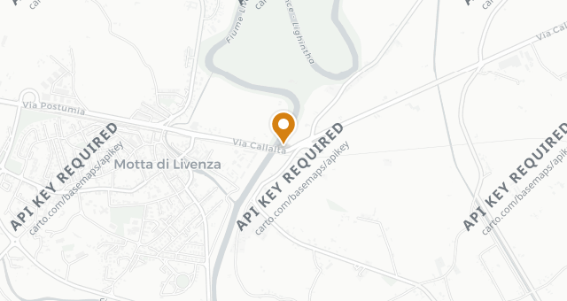 Map showing Osteria della Pizza