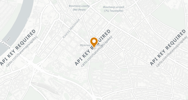 Map showing RESTORAN L’ADRESSE