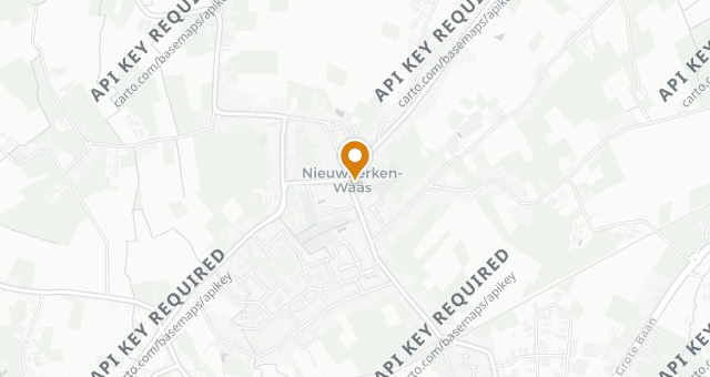 Map showing 't Korennaer