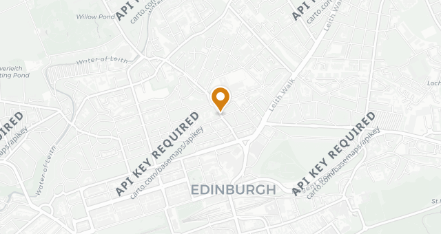 Map showing The Broughton