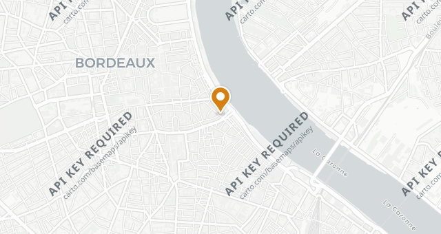 Map showing Levain Le Vin