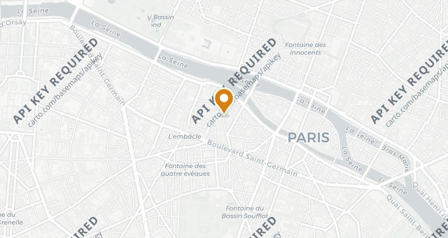 Map showing Boutary