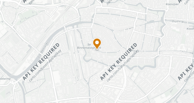 Map showing Café de Gaper