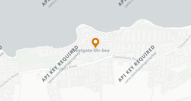 Map showing Quince