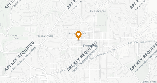 Map showing Café Lily