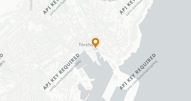 Map showing Áarstova