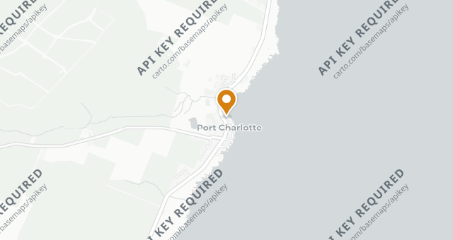 Map showing Port Charlotte Hotel