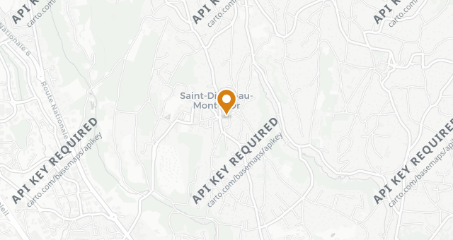 Map showing L'Éclat de Pierre