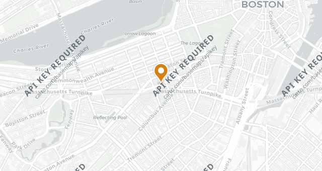 Map showing La Padrona