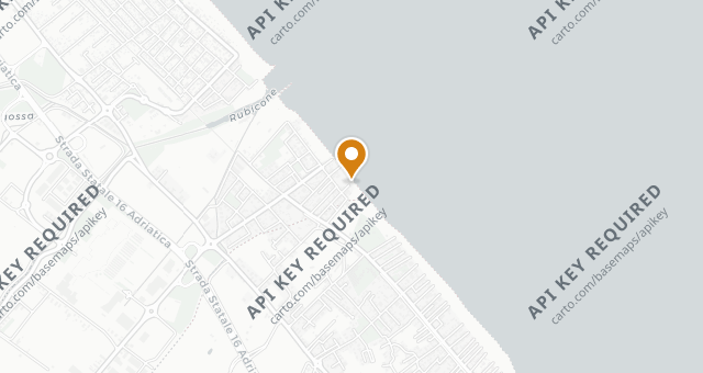 Map showing Onda Blu