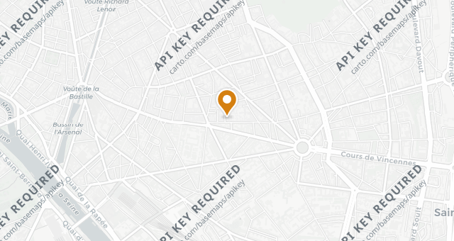 Map showing Au Petit Panisse