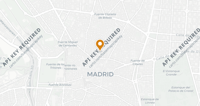 Map showing La Tasquita de Enfrente