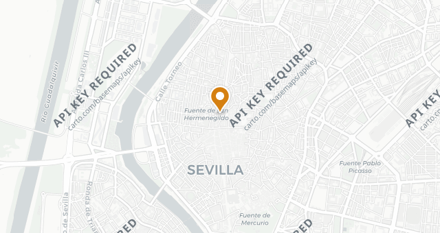 Map showing DESACATO