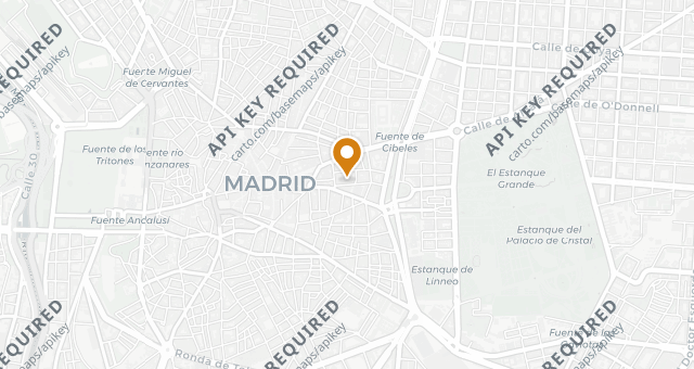 Map showing Casa Mortero