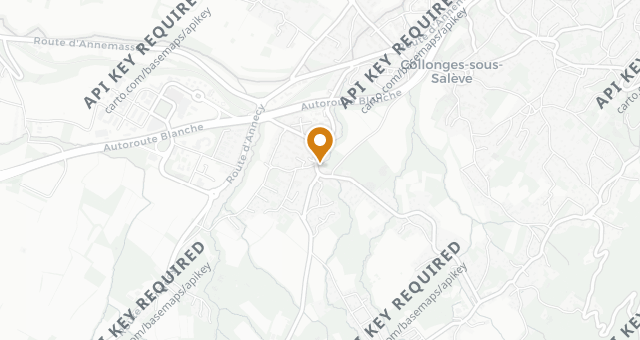Map showing Le Monument
