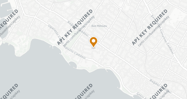 Map showing Nazende Cadde