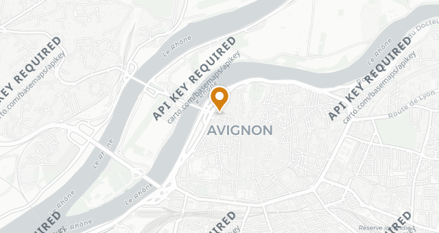 Map showing La Vieille Fontaine