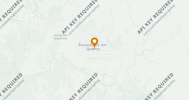 Map showing Au Déjeuner de Sousceyrac