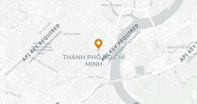 Map showing Square One