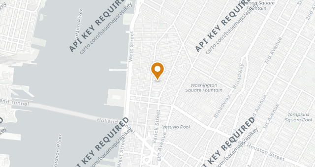 Map showing The Commerce Inn