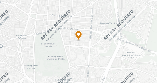 Map showing Bistronómika