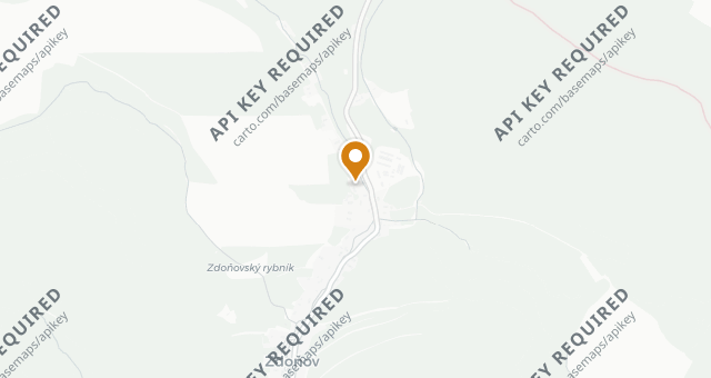 Map showing Restaurace Kovářova kobyla
